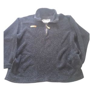 XL Columbia TEDDY BEAR PULLOVER SWEATER COAT